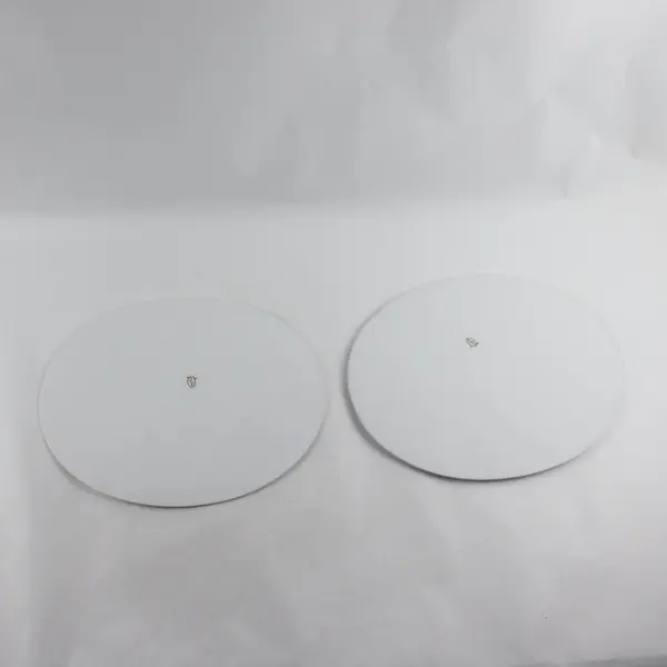 Set of 2 Oval Ceramic Sublimation Blanks 13x10.5 in