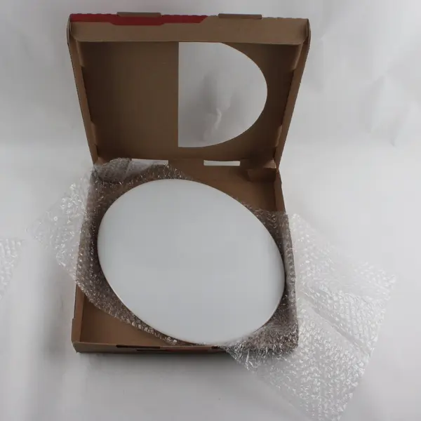 Set of 2 Oval Ceramic Sublimation Blanks 13x10.5 in
