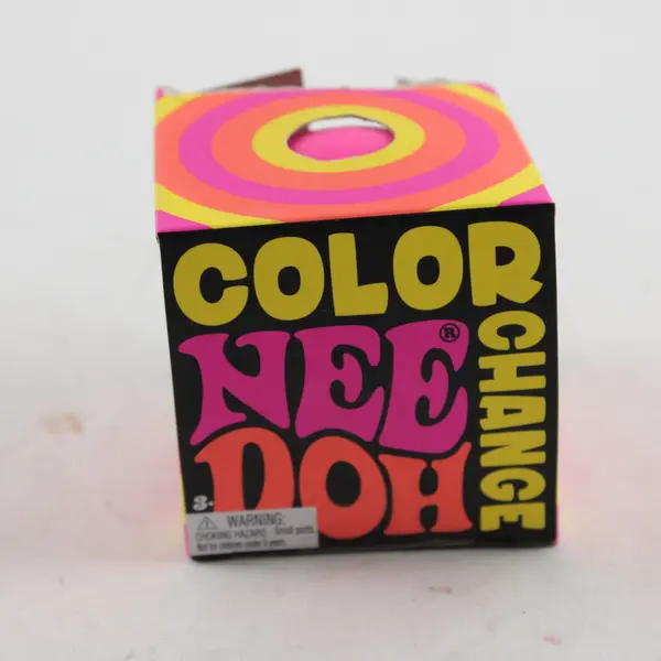 Schylling NeeDoh Pink/Purple Color Change Fidget Toy - USED