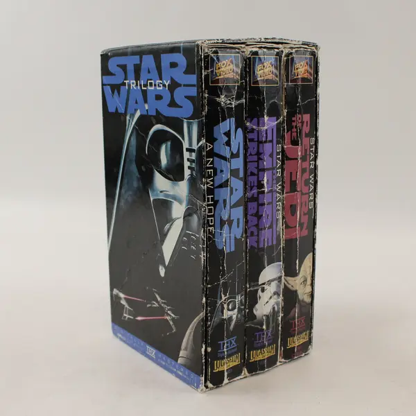 Star Wars Trilogy VHS Box Set Empire Strikes Back Return of the Jedi