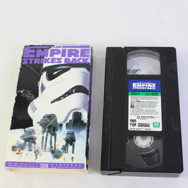Star Wars Trilogy VHS Box Set Empire Strikes Back Return of the Jedi
