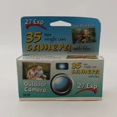 DZ30 27 Exp 35mm Single Use Disposable Camera w/ Film Collectible