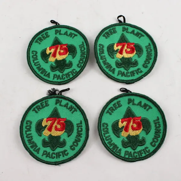 Vintage Lot Of 8 Girl Scout Patches - 1988