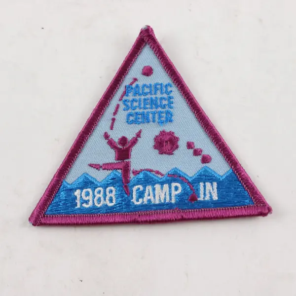 Vintage Lot Of 8 Girl Scout Patches - 1988