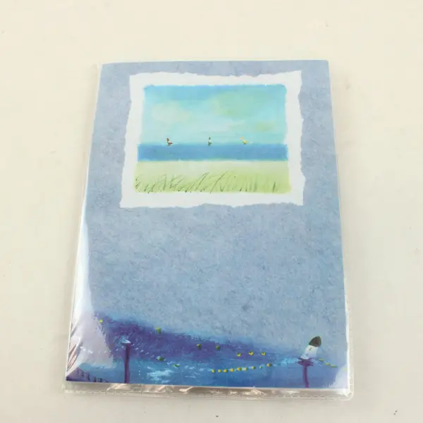 Lot of 4 Used Plastic 4x6 Photo Albums Yellow Butterfly & Blue Scenic