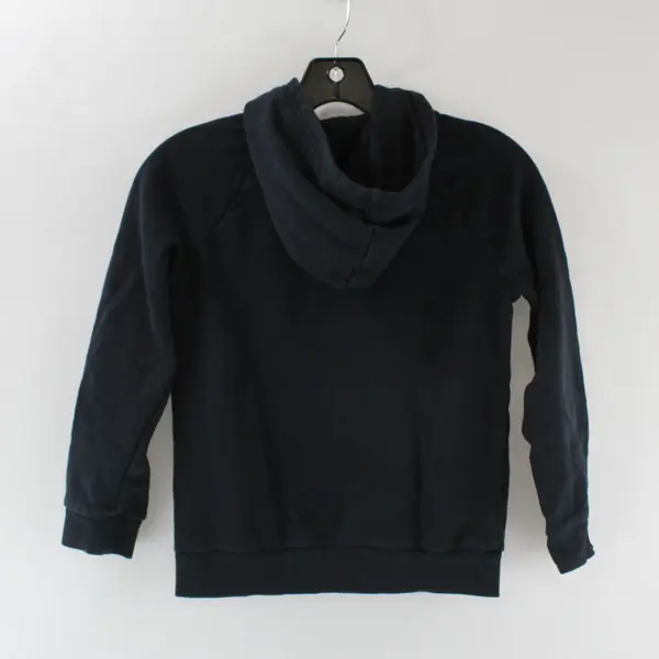 Under Armour Boys Pullover Hoodie Black Green Size YS Cotton Polyester 