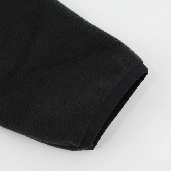 Athletic Works Black Boys M(8) Fleece Quarter Zip Pullover Kangaroo Pocket