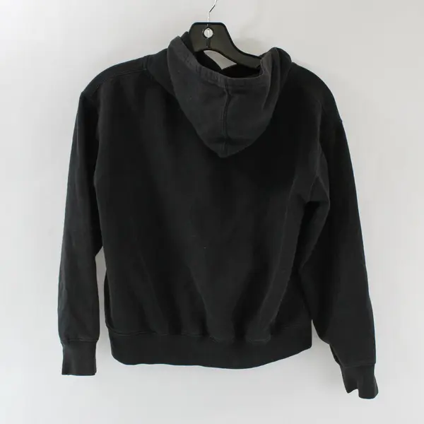 Unisex Youth Seaside Oregon Black Pullover Hoodie "Bite Me!" Small/Medium 