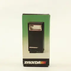 Vintage Zykkor 200 Ultra Compact Electronic Flash Unit w/ Box