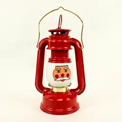 Vintage Authentic Dietz Santa Battery Lighted Lantern Christmas
