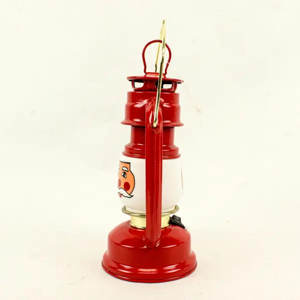 Vintage Authentic Dietz Santa Battery Lighted Lantern Christmas