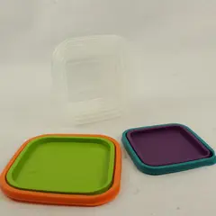 Lot of 4 Klic Box Plastic Storage Containers Assorted Sizes Food Storage