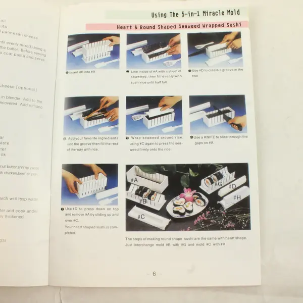 Sushi Master International Sushi Maker Home Roll Maker
