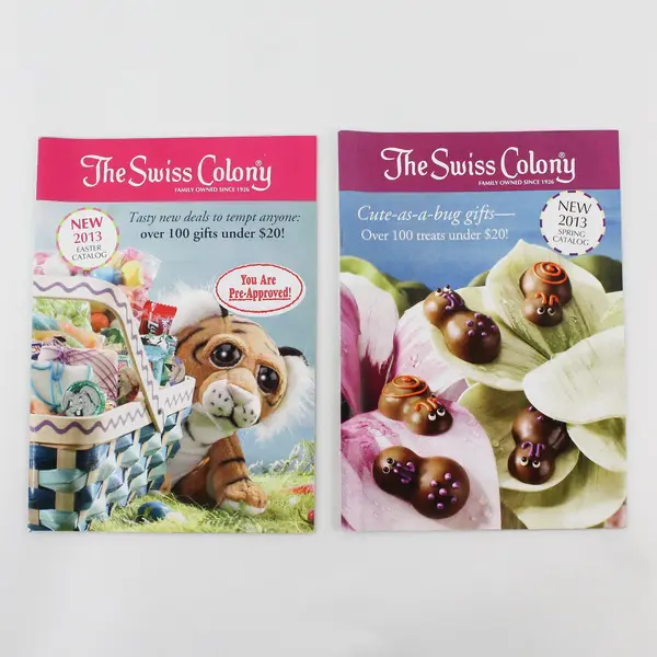 Lot of 2 The Swiss Colony Catalogs Spring & Easter 2013 Good