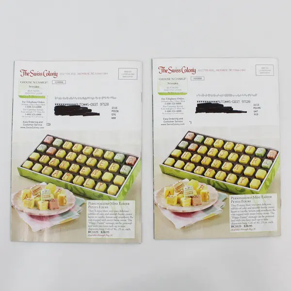 Lot of 2 The Swiss Colony Catalogs Spring & Easter 2013 Good