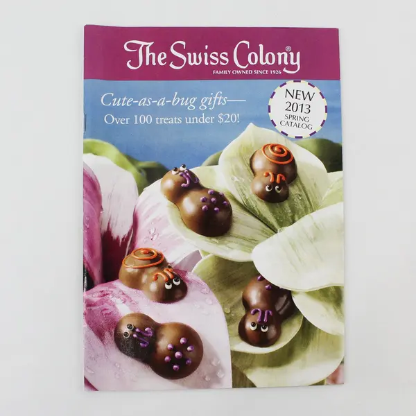 Lot of 2 The Swiss Colony Catalogs Spring & Easter 2013 Good
