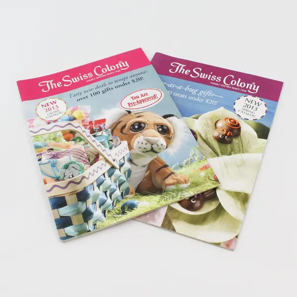 Lot of 2 The Swiss Colony Catalogs Spring & Easter 2013 Good