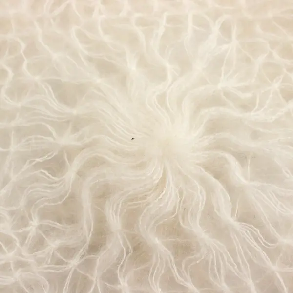 Cream Wool Blend Shawl Shrug Women's Wrap Soft Layering Piece