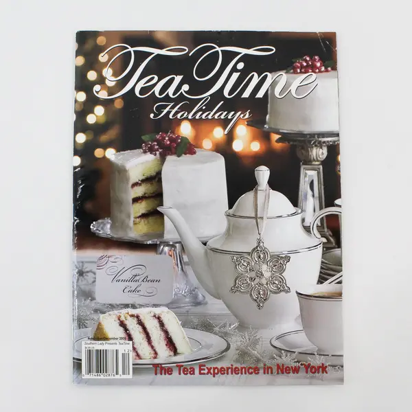 Lot of 2 Tea Time Magazines Sept/Oct 2008 & Nov/Dec 2008 Issues Good