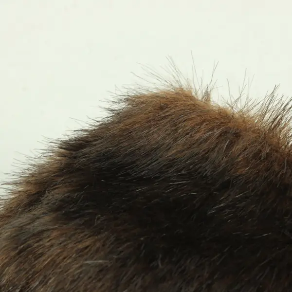 Vtg Brown Faux Fur Faux Suede Gloves Women Unbranded OS