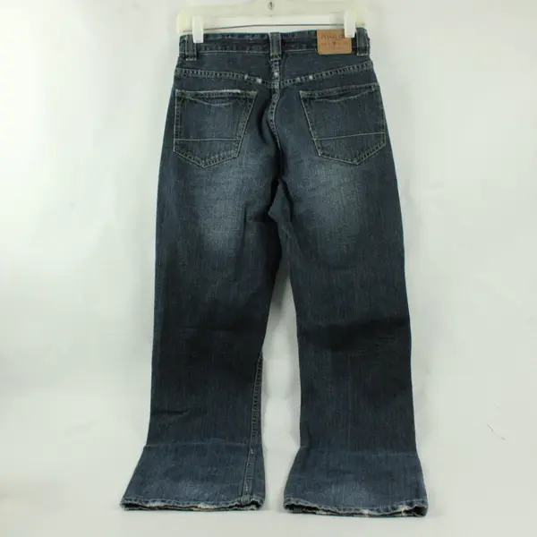Plugg Co Boys Youth Size 16 Dark Wash Bootcut Denim Jeans