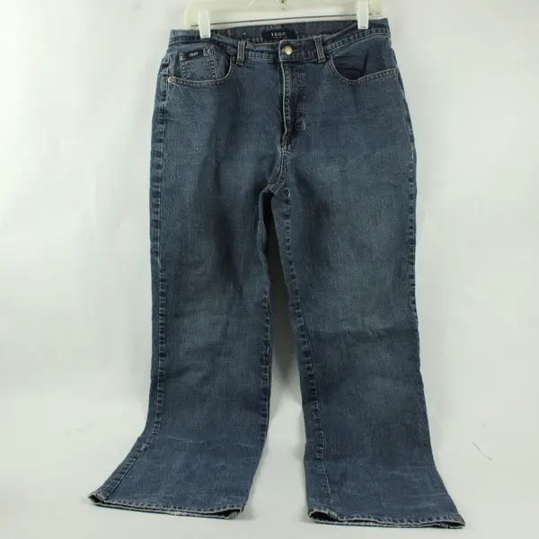 Y2K IZOD Women's 12 Medium Wash Stretch Bootcut Denim Jeans