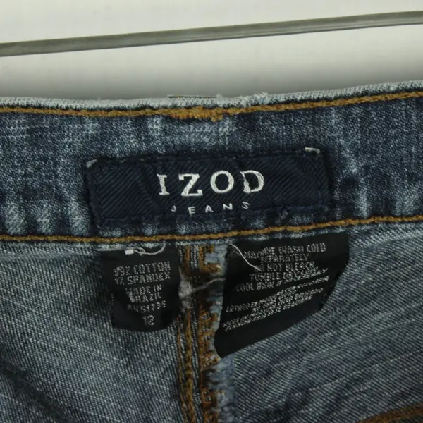 Y2K IZOD Women's 12 Medium Wash Stretch Bootcut Denim Jeans