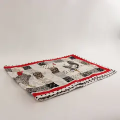 Handmade Patchwork El Gallo Rooster Table Runner Rustic Kitchen Decor 35x12.5