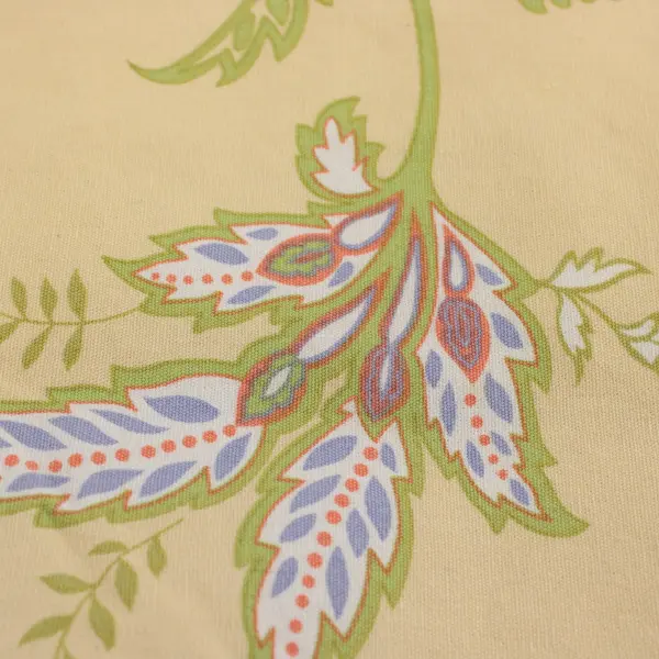 Inspired Treasures Jacobean Floral Cotton Table Runner 68x13