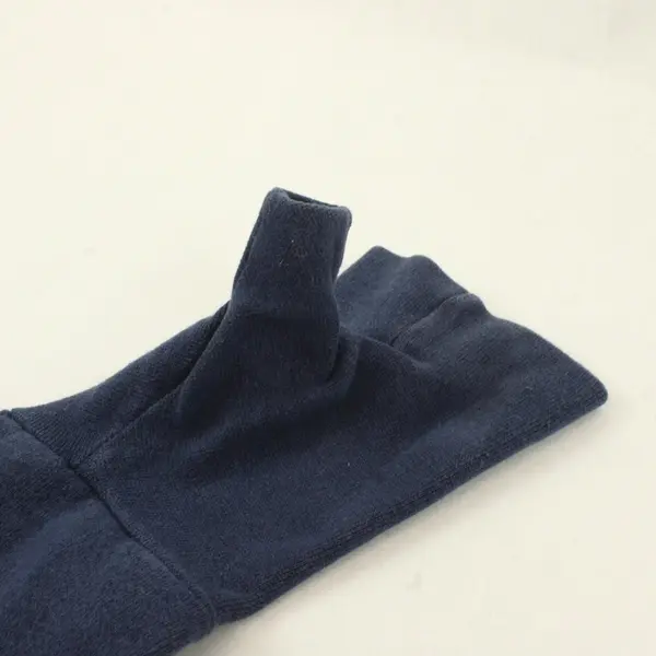 Vintage Handcuffs XL Navy Blue Cotton Blend Pullover Sweatshirt Thumb Slots