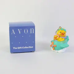 Avon Easter Eggspression Flying Eggspress Duckling Plane Gift Collection NIB