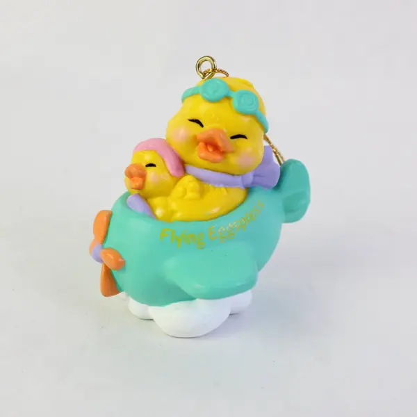 Avon Easter Eggspression Flying Eggspress Duckling Plane Gift Collection NIB