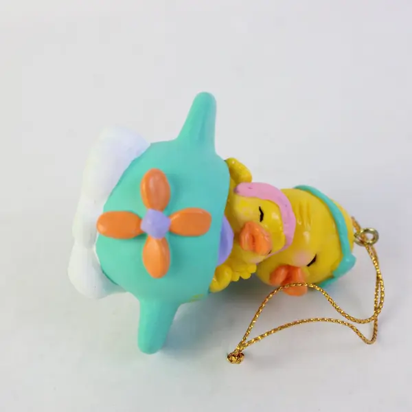 Avon Easter Eggspression Flying Eggspress Duckling Plane Gift Collection NIB