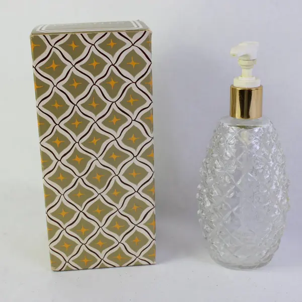 Vintage Avon Pineapple Moisturizing Hand Lotion Bottle Collectible