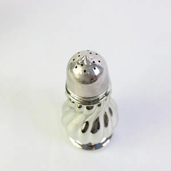 Vintage Avon Silver Swirls Sweet Honesty Empty Cologne Bottle Collectible
