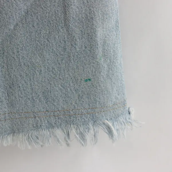 Levi's Denim Pencil Skirt Light Blue/Dark Blue Wash Size 31 Knee Length
