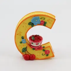 1999 Mary Engelbreit ME Alphabet Letter "C" Standing Figure 2.5"