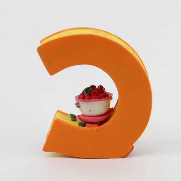 1999 Mary Engelbreit ME Alphabet Letter "C" Standing Figure 2.5"