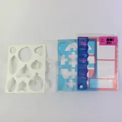 Lot of 6 Deja Views C-Thru Creative Memories Stencils Templates Scrapbook