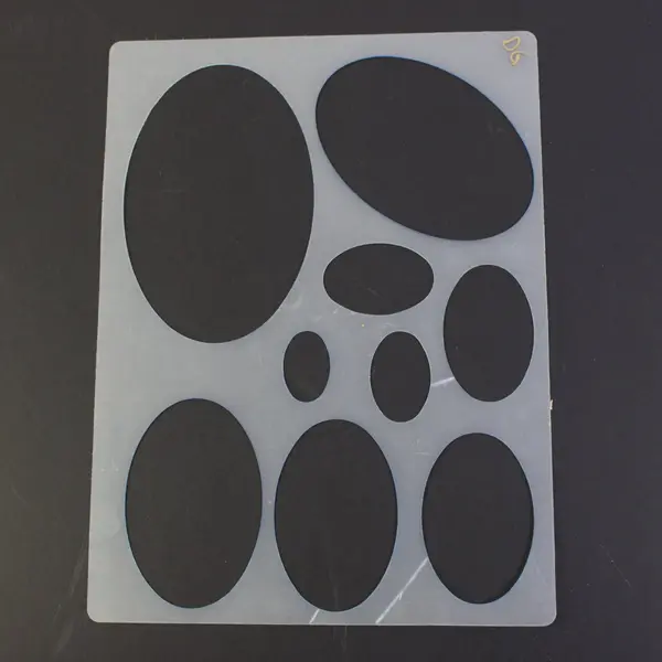 Lot of 6 Deja Views C-Thru Creative Memories Stencils Templates Scrapbook
