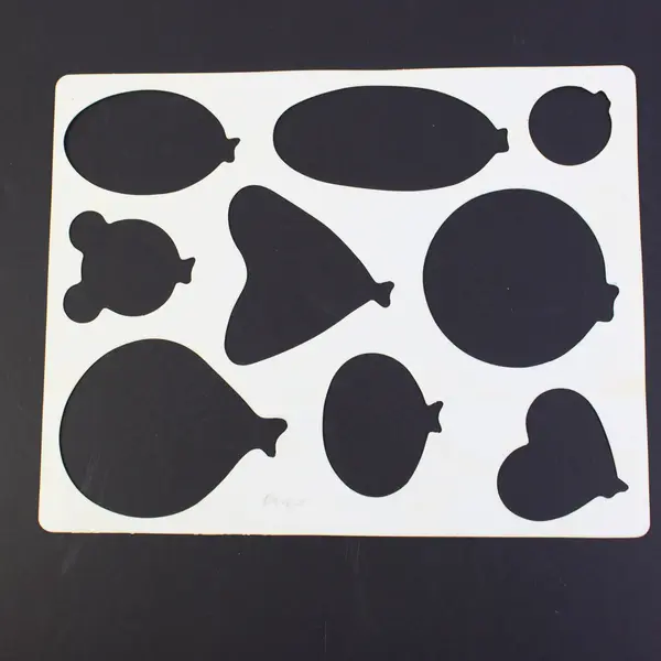 Lot of 6 Deja Views C-Thru Creative Memories Stencils Templates Scrapbook