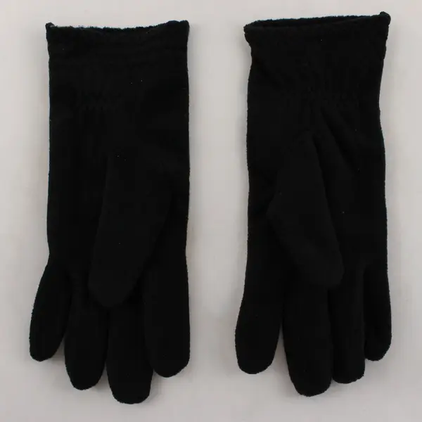 Accessories Black Winter Womens Fleece Gloves One Size Fits Most