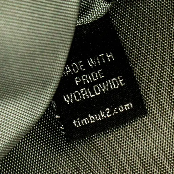 Timbuk2 Gray and Purple Shoulder Bag 16"