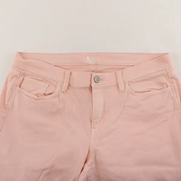 Ann Taylor Loft Super Skinny Jeans Womens 32/14T Pink Cotton Blend