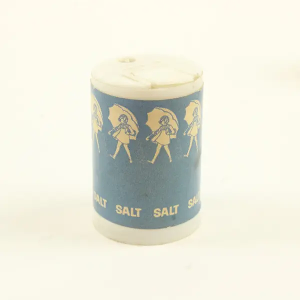 Vintage Morton Umbrella Girl Miniature Salt & Pepper Shakers 4 Pc 