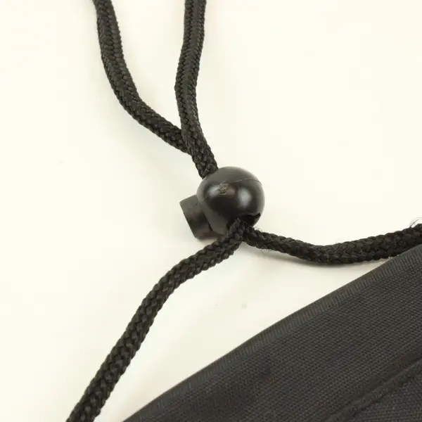 Educational Travel Services Inc Black Nylon ID Credential Holder