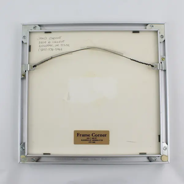 James Endicott Artist Surrealism Style Illustration Print Framed 10.25" x 10.75"