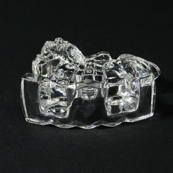 Jonal Lead Crystal Rocking Horse Figurine Germany