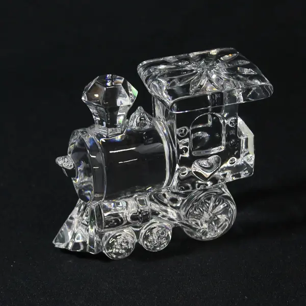 Jonal Lead Crystal Train Figurine Germany