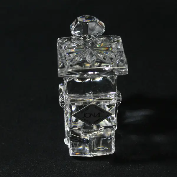 Jonal Lead Crystal Train Figurine Germany